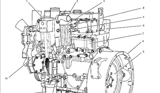 CAT 3054 ENGINE TORQUE SPECS visual data 6